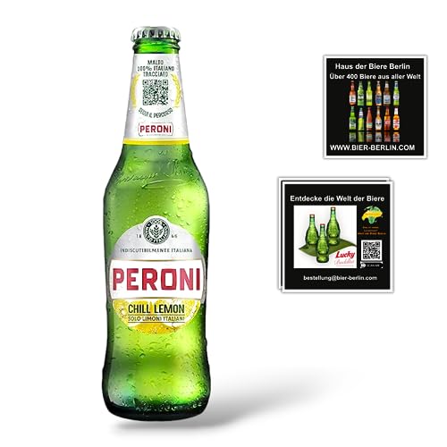 6 x Peroni Bier Chill Lemon 0,33l- Radler aus Italien mit 2% Vol. von Bier