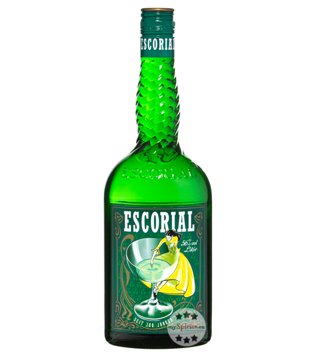 Escorial Grün Likör (56 % Vol., 0,7 Liter) von Escorial