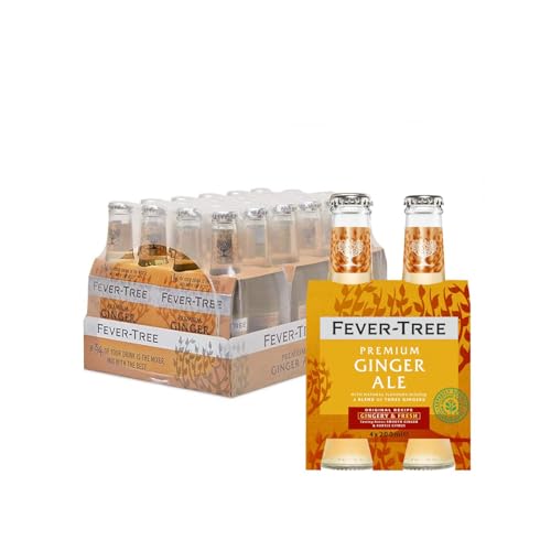 Fever-Tree Ginger Ale 4 x 200 ml (Pack of 6, Total 24 Bottles) von FEVER-TREE