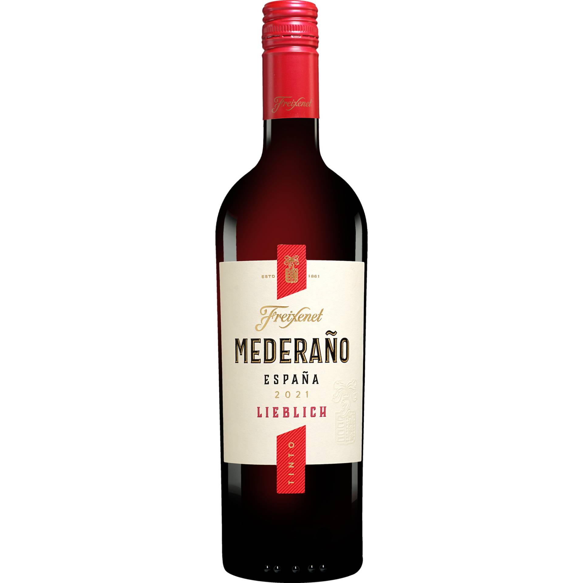 Freixenet »Mederaño« Tinto Lieblich 2021  0.75L 12% Vol. Rotwein Lieblich aus Spanien von Freixenet