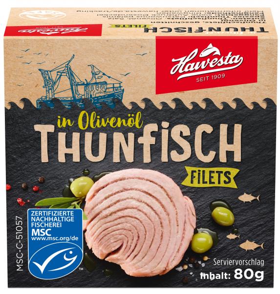 Hawesta Thunfisch Filets in Olivenöl von Hawesta