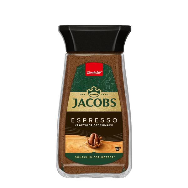 Jacobs löslicher Kaffee Espresso, Instant Kaffee von Jacobs