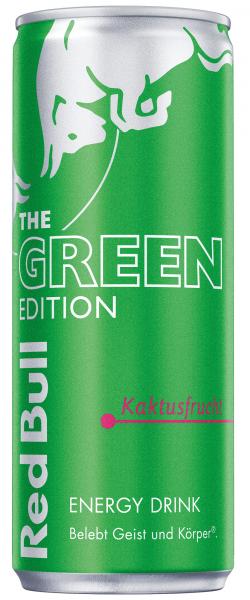 Red Bull Energy Drink Green Edition Kaktusfrucht (Einweg) von Red Bull