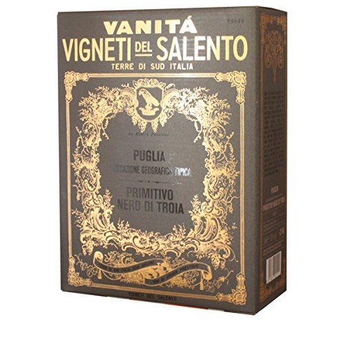 Vanitá BIB Primitivo - Nero di Troia Puglia IGT (1 x 3.00 Liter Bag) von Vigneti del Salento
