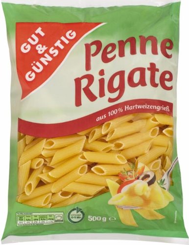 (GG) Penne Rigate Nudeln 500g von (GG)