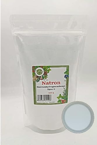 K T 1000 g / 1 Kg Natron Natriumhydrogencarbonat Baking Soda – 1A Lebensmittelqualität von K T