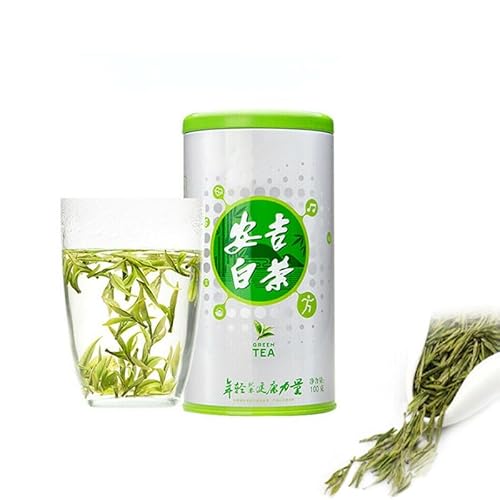 100 g Grüner Tee Anji Baicha Weißer Tee Eine Knospe Ein Blatt Chinesischer Vorfrühlingstee von HELLOYOUNG