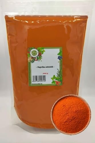 K T 1000 g / 1 Kg Paprika edelsüß Paprika Pulver gemahlen mild 1A Qualität von K T
