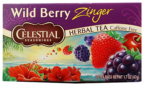 Celestial Seasonigs 20 Bags Wild Berry Zinger von セレッシャル