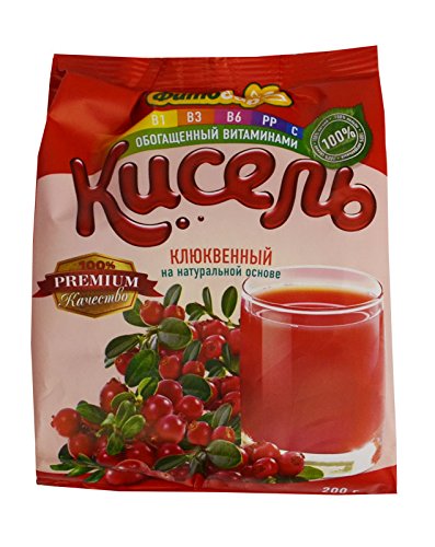 FitoDar Kissel CRANBERRY, Frucht-Kaltschalen-Pulver 200g von Фитодар