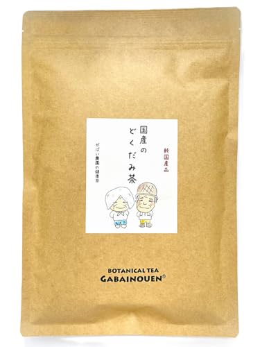 Gabai Nouen Domestic Handmade Dokudami Tea 3gm x 40 packets Tea Pack Additive-free Caffeine Healthy Tea Additive-free von がばい農園