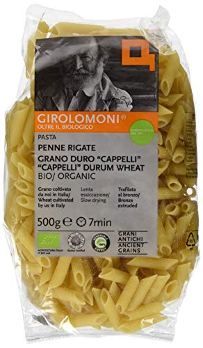 Girolomoni Bio Penne Rigate aus Cappelli Hartweizen, 1er Pack (1 x 500 g) von 創健社