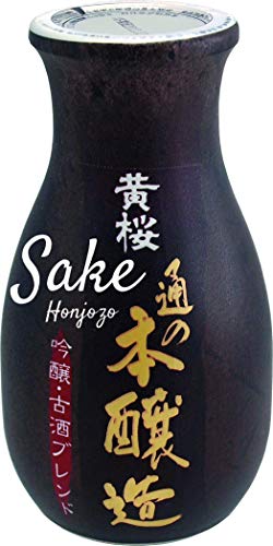 Kizakura "Tsu No Honjozo" – Vollmundiger und trockener Honjozo Sake – Original japanischer Sake – 15 % Alkoholgehalt – 1 x 180 ml von 黄桜