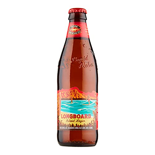 Kona Longboard Island Lager Bier 355 ml 4,6 % Vol. Flasche von コナ