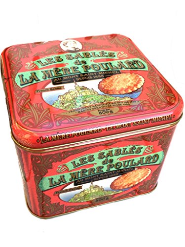 La Mère Poulard, Mont Saint-Michel - Shortbread Metalen Gift Box - 500 Gr von モントワール