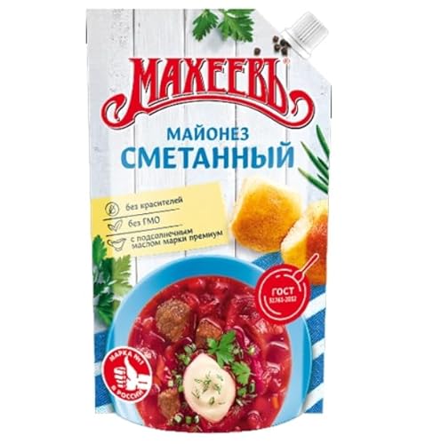 Macheev Salatmayonnaise Smetannij 380g von Махеевъ