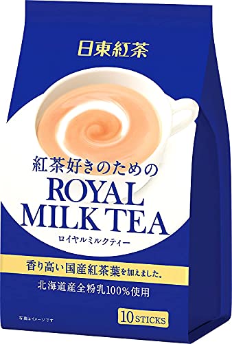 Nitto Königliche Milk Tea 10P 4.9Oz (140G) (4-Pack) von 日東紅茶