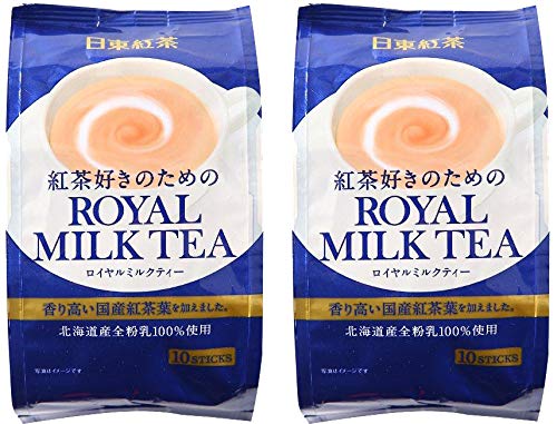 Nitto Twin Pack Königs Milk Tea Heiß Kalt Kocha 10 Pouch-Pack (Total 20 Beutel) von 日東紅茶