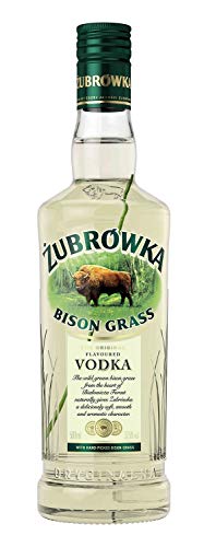 Polnischer Wodka mit Bisongras Zubrowka z Trawa das Orginal 37,5% 0,5 Liter von ズブロッカ