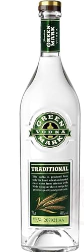 Wodka Green Mark Traditional 40% vol 0,7L von ЗЕЛЕНАЯ МАРКА