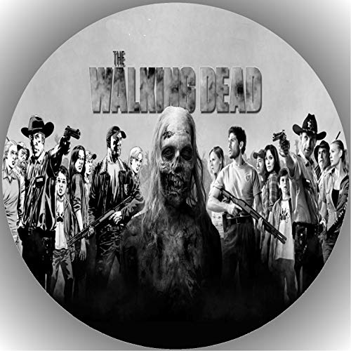 Premium Esspapier Oblate Tortenbild, Essbares Foto für Torten, Tortenaufleger Ø 20cm The walking dead T21 von 00