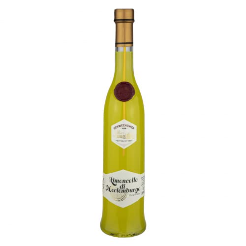 Schwechower Likör Zitrone 0,5l (30% Vol.) - Limoncello di Meclemburgo - Zitronenlikör aus Mecklenburg 500ml von Schwechower Obstbrennerei GmbH