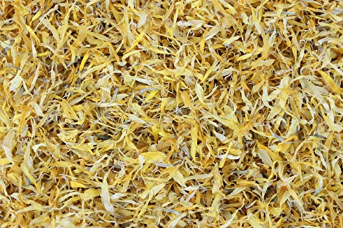 1000Kräuter Ringelblumenblüten Ringelblume ohne Kelch Calendula Essblüten (100g) von 1000Kräuter