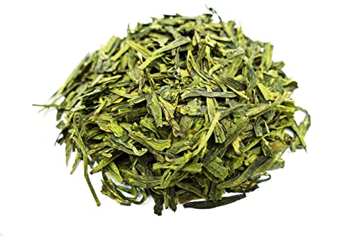 Grüntee Ding Gu Da Fang Quingming Tributtee Topgrown (Rarität) aus China, mild, nussig, frisch abgefüllt von 1000tees