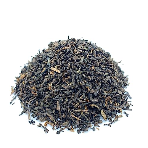 Pu Erh Tee "King of Pu Erh" aus China, kräftig, erdig, rauchig, frisch abgefüllt von 1000tees