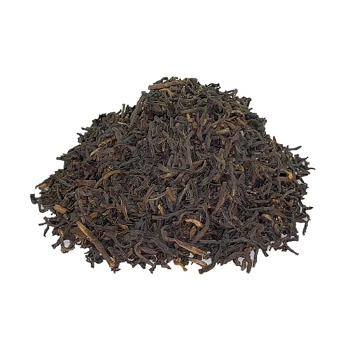 Schwarztee Earl Grey entkoffeiniert (decaf) aus Assam mit Bergamotte-Geschmack, zitrus-fruchtig, mild, muskatellig, bergamottig, frisch abgefüllt von 1000tees