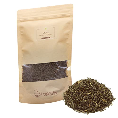 Schwarztee Milima Tea Second Flush Highgrown aus Afrika, würzig, mittelkräftig, frisch abgefüllt von 1000tees