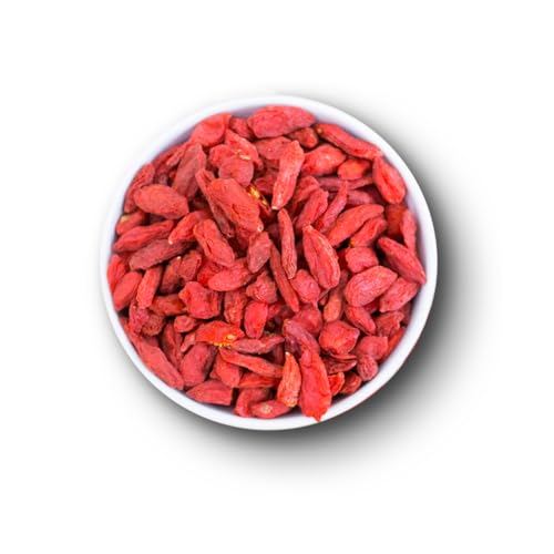 1001 Frucht Bio Goji Beeren 1kg aus Tibet - Getrocknete, Hochwertige Superfood Beeren in Premium & Rohkost Qualität - Jeden Tag frisch verpackte Ware! Hand Made in Germany ! von 1001 Frucht