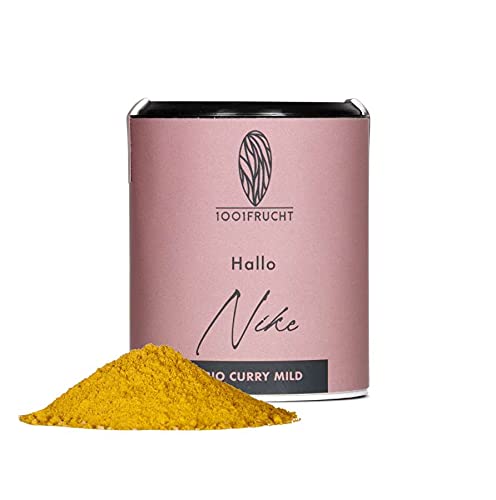 Bio Curry, Englisch - mild "Nike" - Perfekte Gewürzmischung für indische und orientalische Gerichte - aus kontrolliert biologischem Anbau von 1001 Frucht