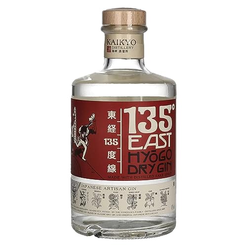 135° EAST Hyōgo Dry Gin 42% Vol. 0,7l von 135 East