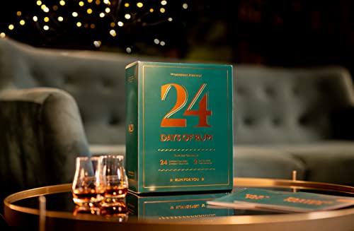 1423 Rum Tasting Adventskalender"24 Days of Rum" 43,7% 24x0,02L von 1423 Aps