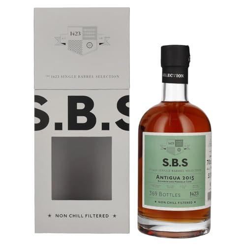 1423 S.B.S ANTIGUA Bourbon and Marsala Cask 2015 55% Vol. 0,7l in Geschenkbox von 1423 World Class Spirits