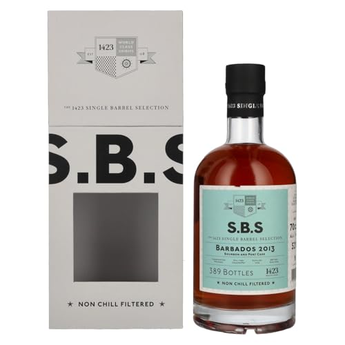 1423 S.B.S BARBADOS Bourbon and Port Cask 2013 52% Vol. 0,7l in Geschenkbox von 1423 World Class Spirits