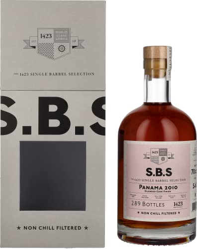 1423 S.B.S PANAMA Oloroso Cask Finish 2010 54% Vol. 0,7l in Geschenkbox von 1423 World Class Spirits