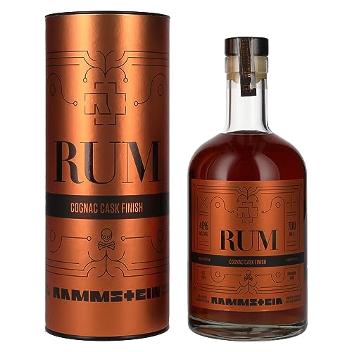 Rammstein Rum Cognac Cask Finish Limited Edition 46% Vol. 0,7l in Geschenkbox von Rammstein