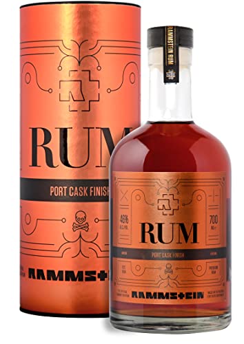 Rammstein Rum Port Cask Finish Limited Edition 46% Vol. 0,7l in Geschenkbox von Rammstein