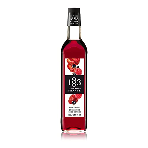 1883 Premium Grenadine (gemischte Beeren) Sirup, 700 ml von 1883 MAISON ROUTIN