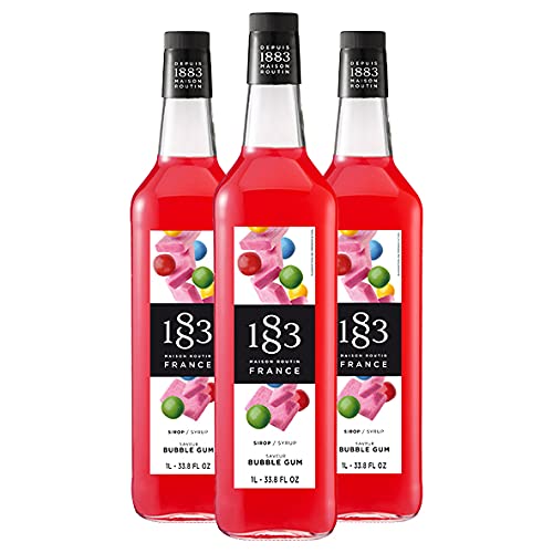 Maison Routin 1883 Sirup Kaugummi, 1,0L | 3er Pack von 1883 MAISON ROUTIN