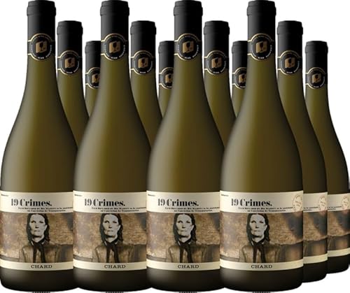 12er Vorteilspaket 19 Crimes Chardonnay 2022 (12 x 0.75 l) von 19 Crimes