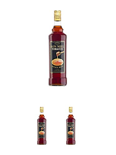 Ron Miel Tobacco Honey Rumlikör 1,0 Liter + Ron Miel Tobacco Honey Rumlikör 1,0 Liter + Ron Miel Tobacco Honey Rumlikör 1,0 Liter von 1a Schiefer