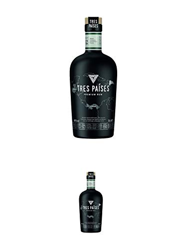 Tres Paises Rum Das Beste aus drei Welten 0,7 Liter + Tres Paises Rum Das Beste aus drei Welten 0,7 Liter von 1a Schiefer