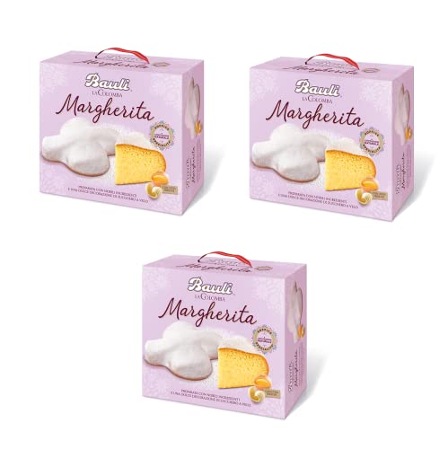 3x Bauli Colomba Margherita Osterkuchen mit Puderzucker 600g von 2022