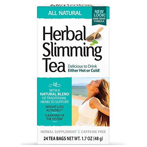 21st Century Slimming Tea, Natural, 24 Count (Pack of 3) von 21ST CENTURY