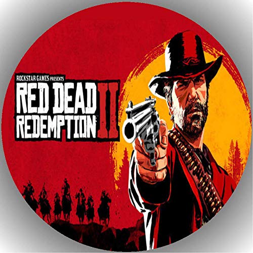 Fondant Tortenaufleger Tortenbild Geburtstag Red Dead Redemption 2 L2 von 24