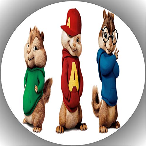 Premium Esspapier Tortenaufleger Tortenbild Geburtstag Alvin und die Chipmunks L7 von 24