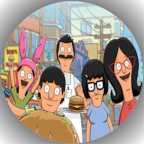 Premium Esspapier Tortenaufleger Tortenbild Geburtstag Bobs Burger L4 von 24